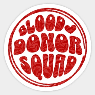 blood donor Sticker